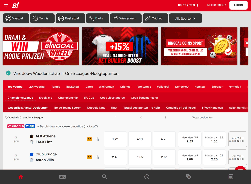 Bingoal sportwedden