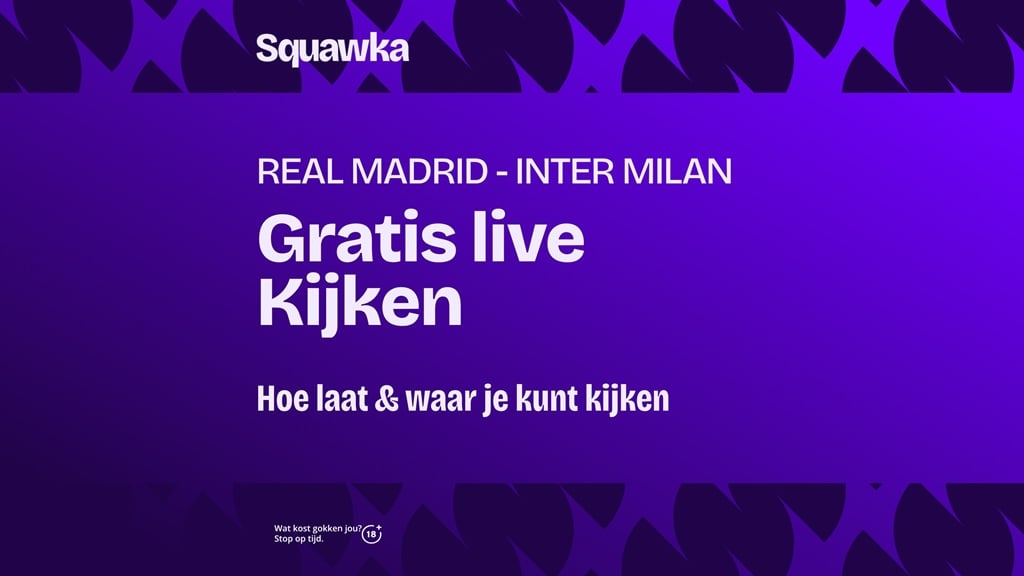 waar je real madrid inter milan kunt kijken