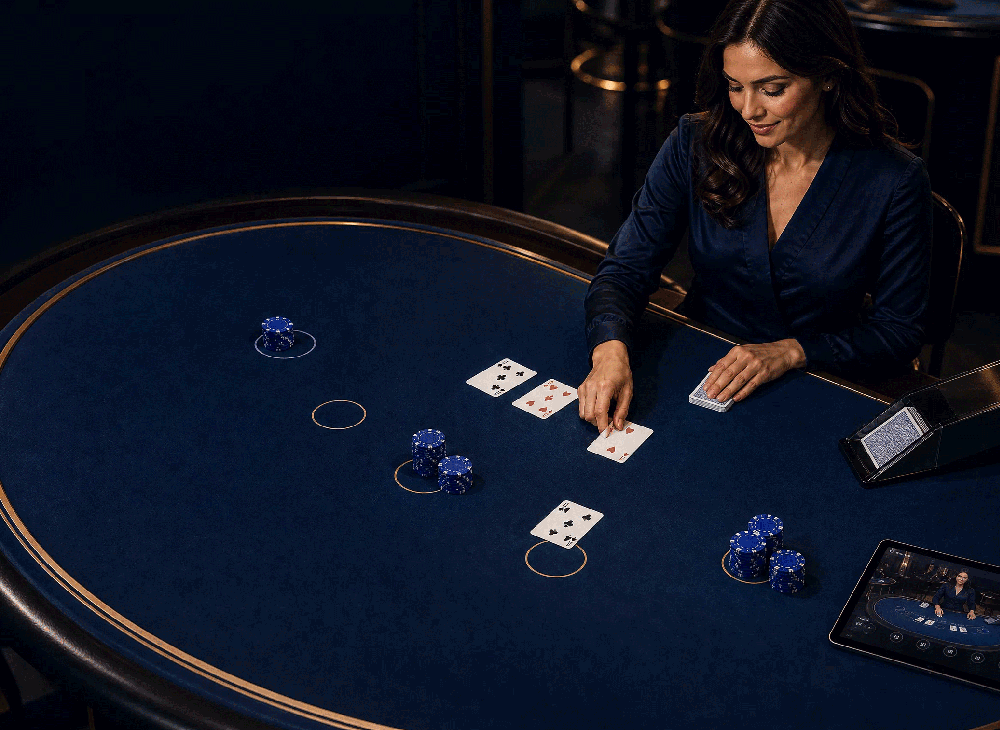Live blackjack spelen