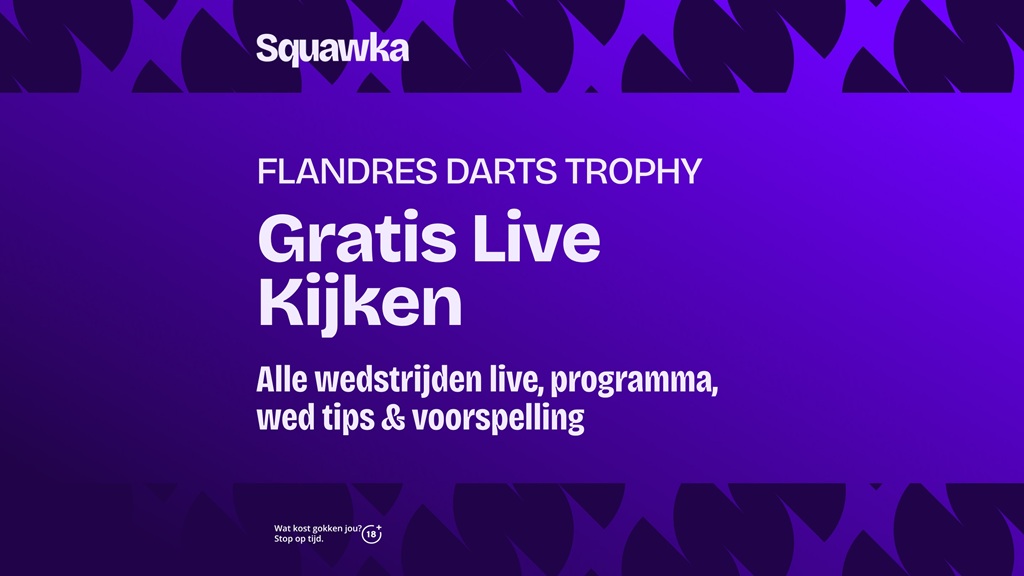flandres darts trophy gratis live stream kijken