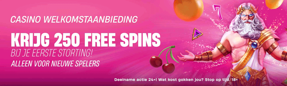 De VBET Casino bonus: 250 free spins ter waarde van €50