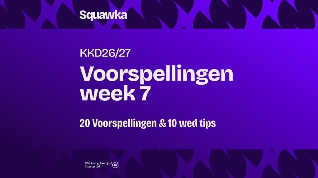 keuken kampioen divisie voorspellingen speelronde 7