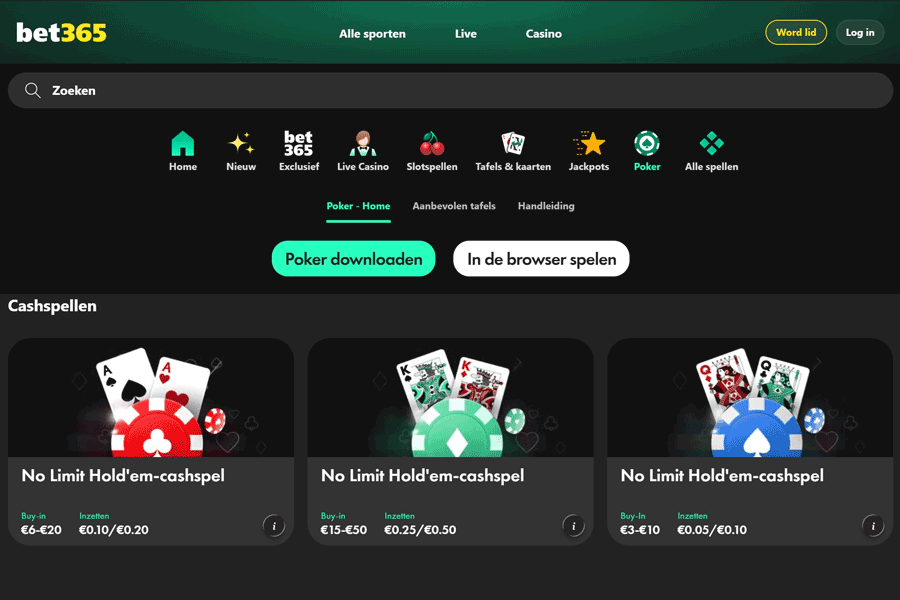 Bet365 Poker