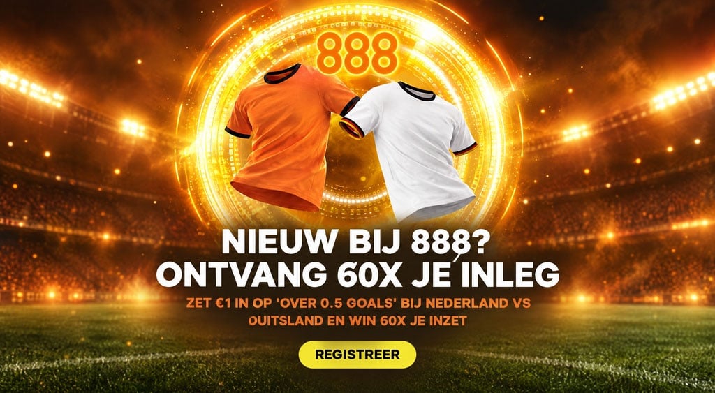 888 nederland duitsland wedden 60x inzet bij doelpunt