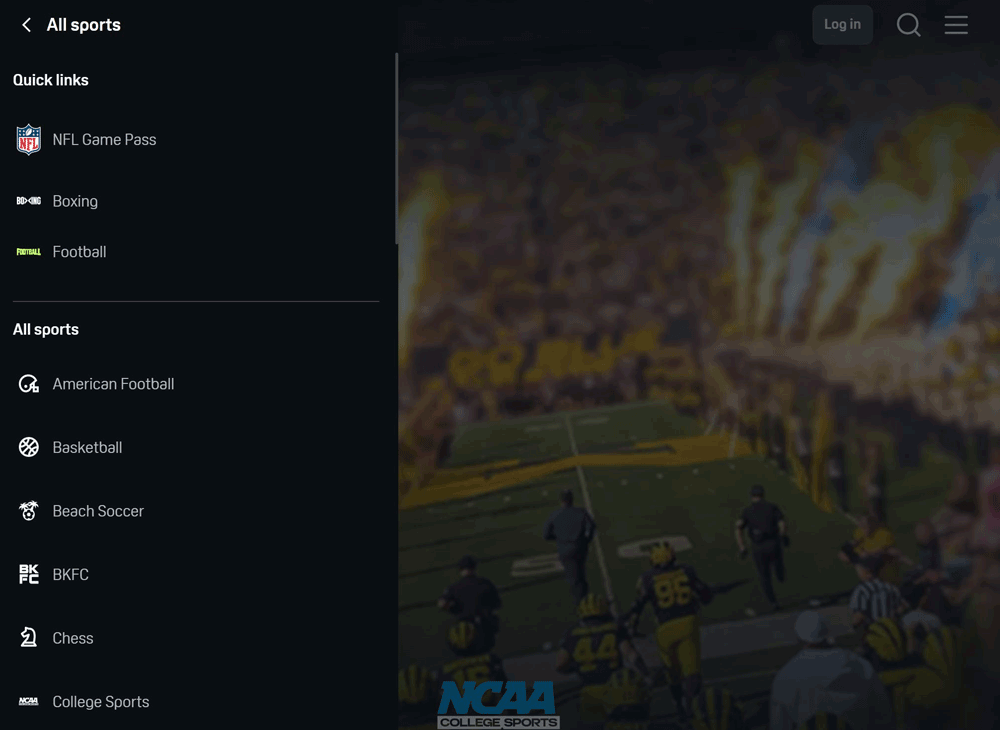 Welke sport kun je live kijken op DAZN?
