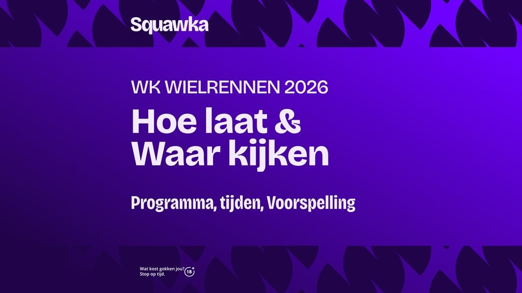 wk wielrennen waar kijken tijden programma