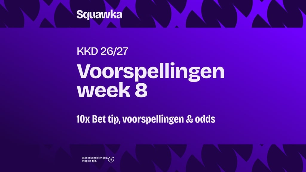 keuken kampioen divisie voorspellingen speelronde 8