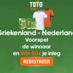 toto griekenland nederland win 50x je inleg