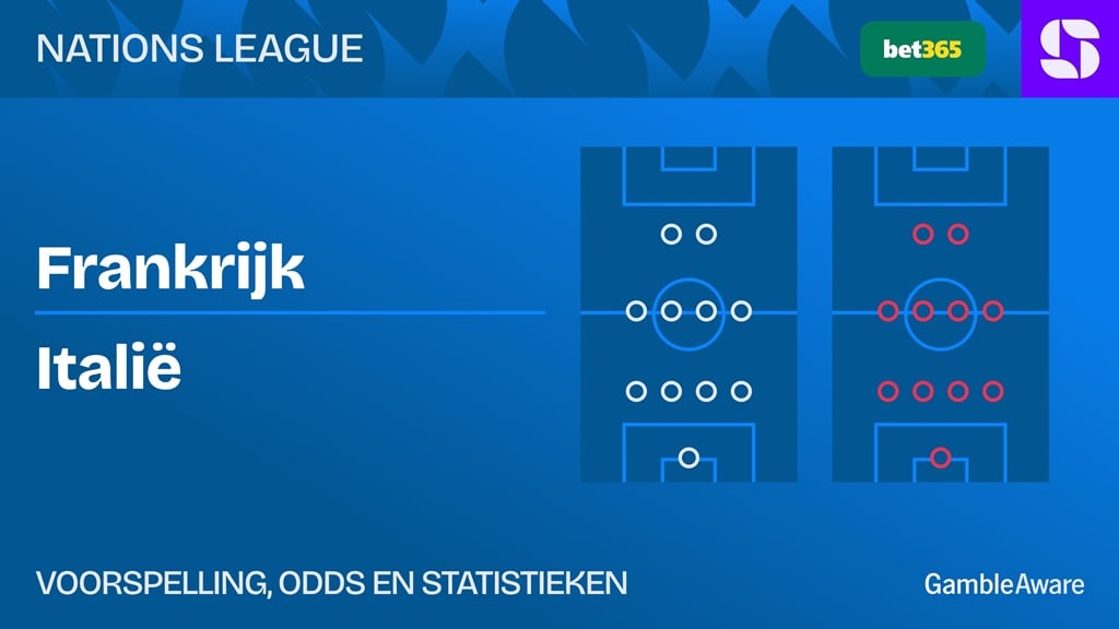 Frankrijk - Italië voorspelling, odds en statistieken (Nations League 2 oktober)