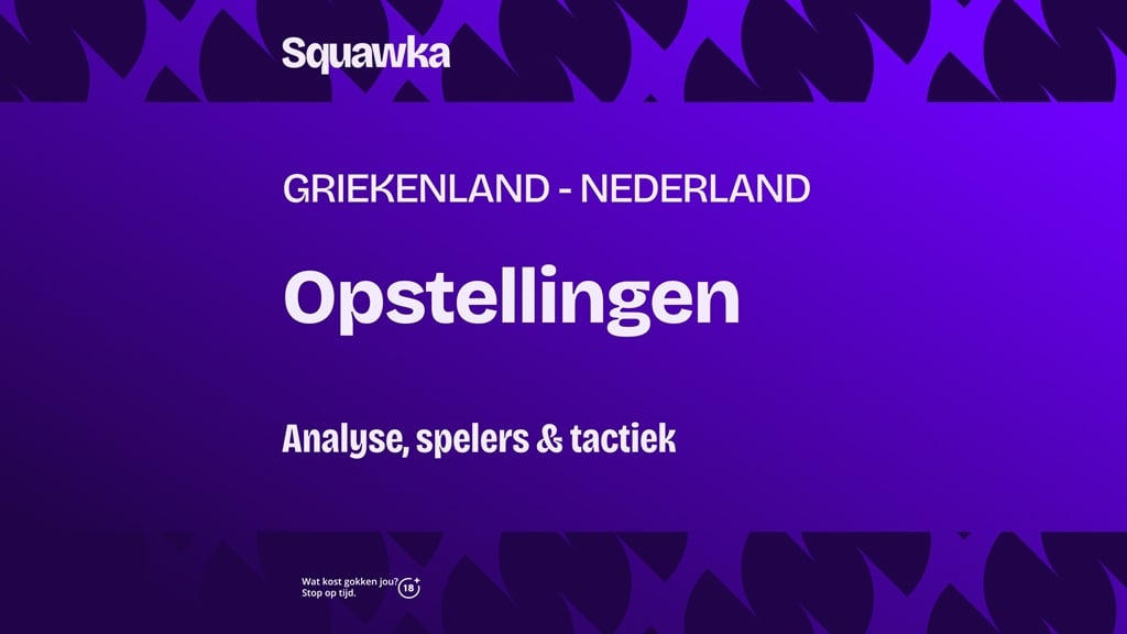 griekenland nederland opstellingen