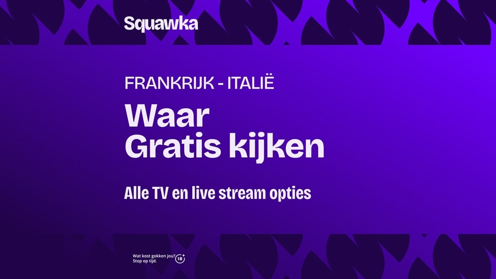 frankrijk italie gratis live stream kijken