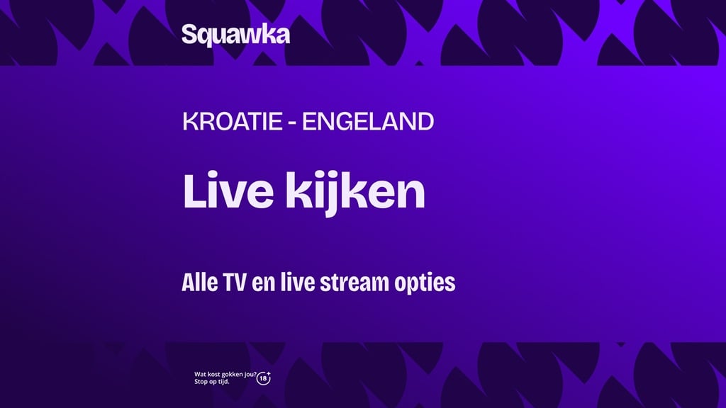 kroatie engeland kijken tv gratis live stream