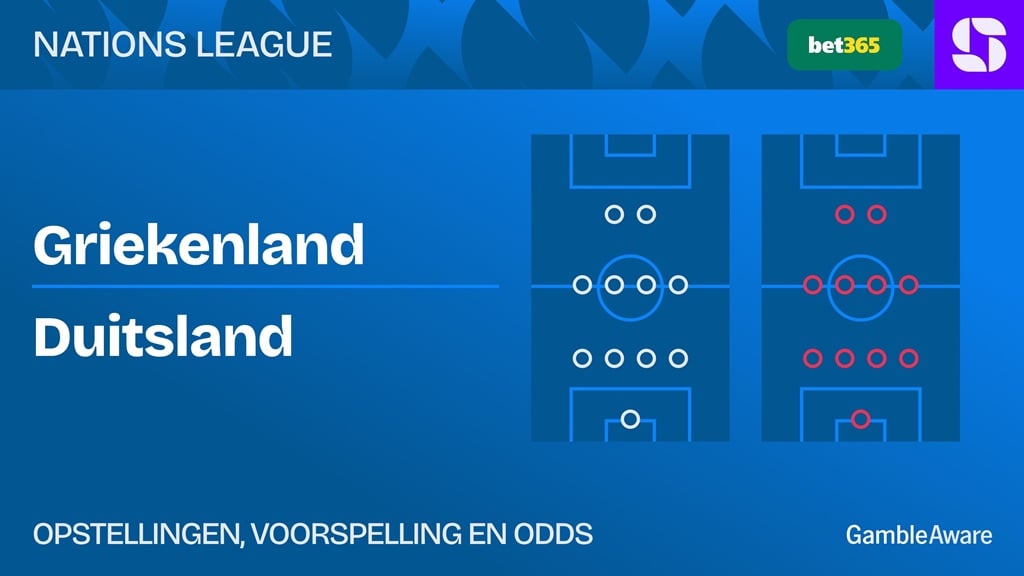 Griekenland – Duitsland: opstellingen, voorspelling en odds (Nations League)