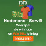 toto nederland servie wedden win 50 euro