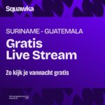 suriname guatemala gratis live stream kijken
