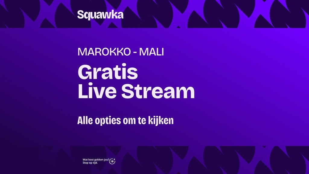 waar je marokko mali kunt kijken