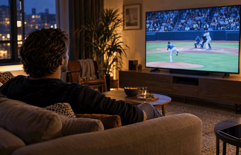 MLB live stream kijken op je televisie