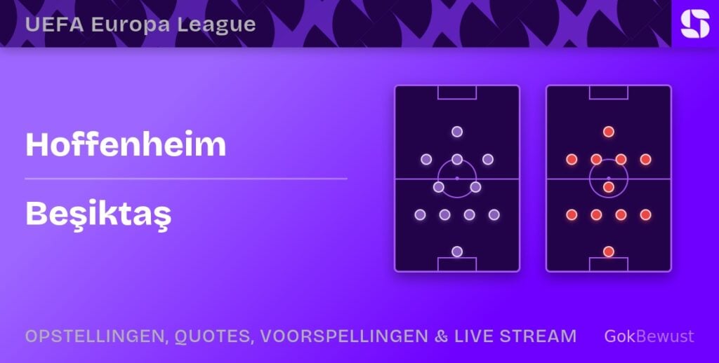 hoffenheim besiktas opstellingen