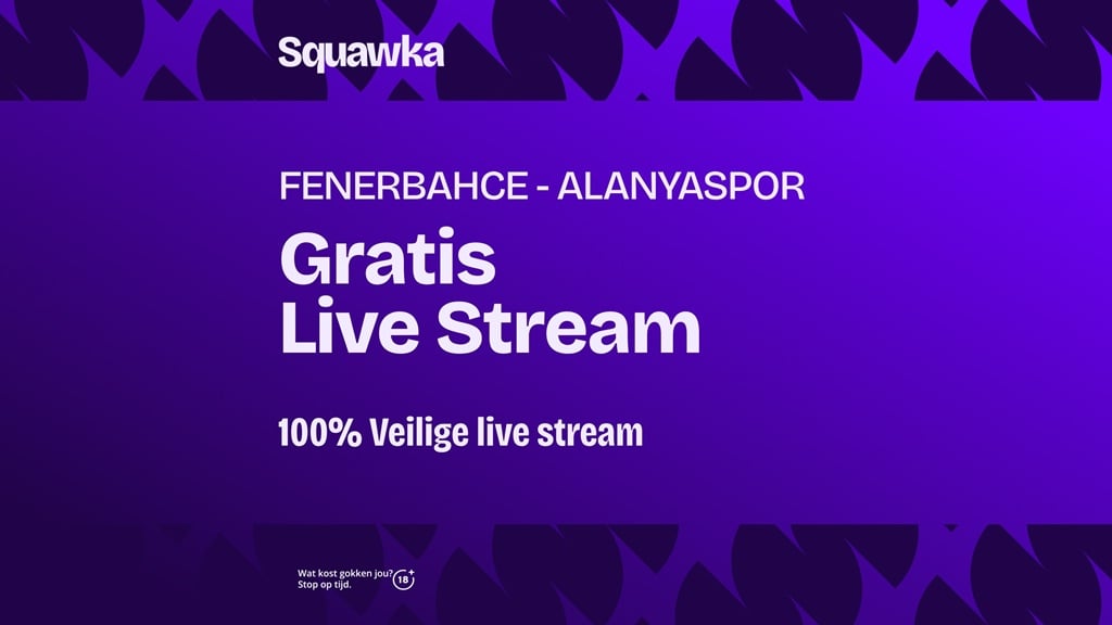 fenerbahce alanyaspor kijken live stream