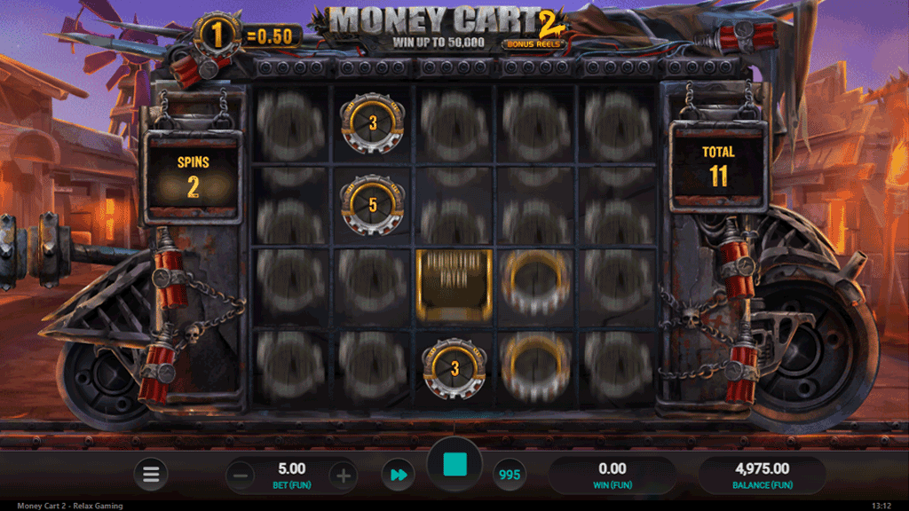 Money Cart 2 met 98% RTP