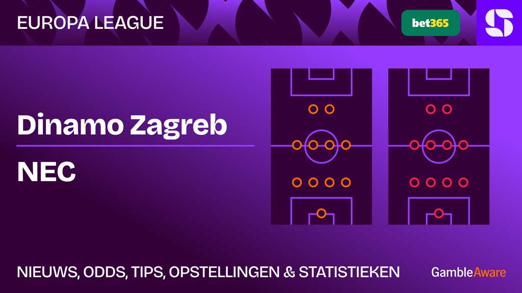 Dinamo-Zagreb-NEC-Opstellingen-statistieken