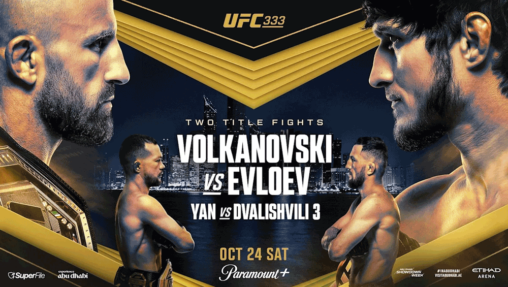 Hoe laat begint UFC 333 in Nederlandse tijd?