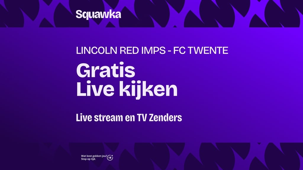 lincoln red imps fc twente kijken zender live stream