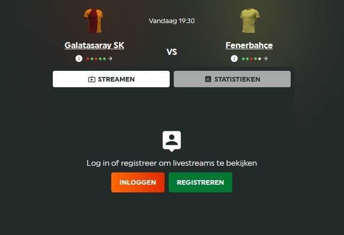 gratis galatasaray fenerbahce kijken