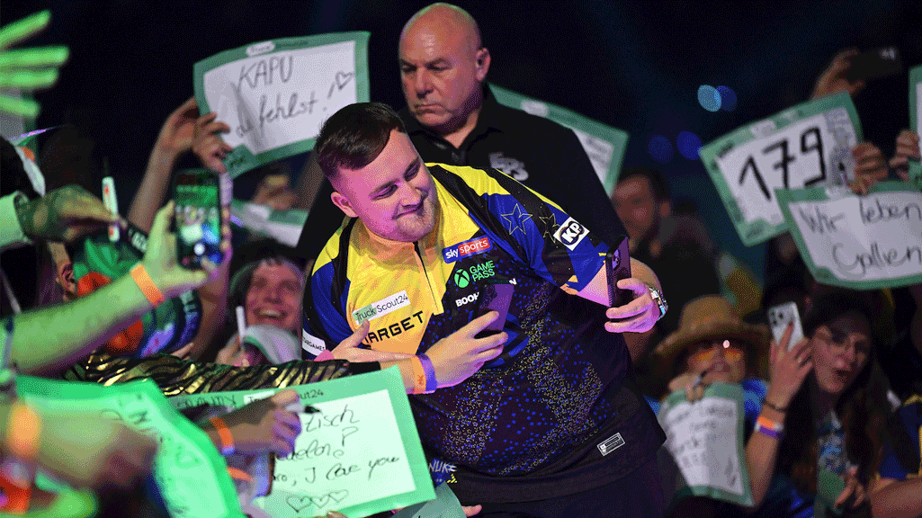 Is Luke Littler kwetsbaarder richting het WK Darts? Een derde titel op rij lijkt iets minder vanzelfsprekend
