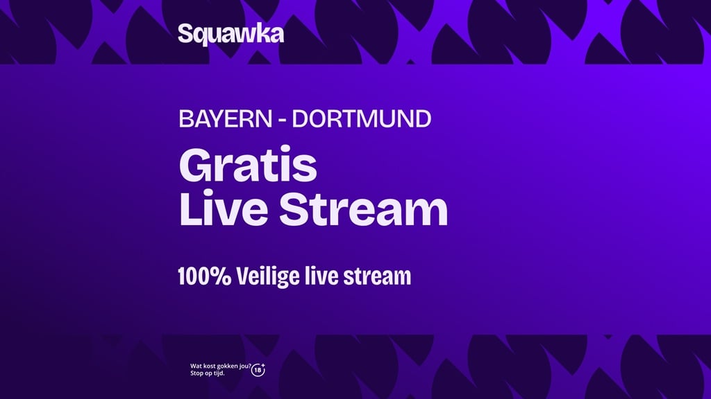 bayern munchen borussia dortmund waar gratis live kijken