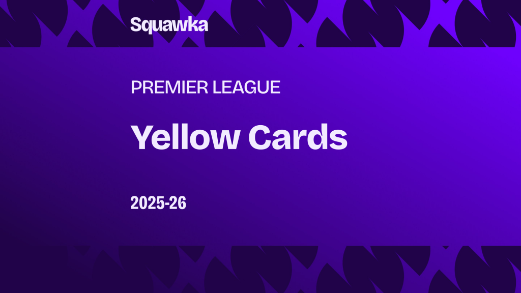Premier League yellow cards 2025-26