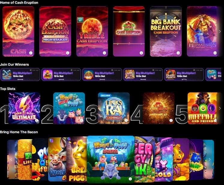 Payout Casino Slots