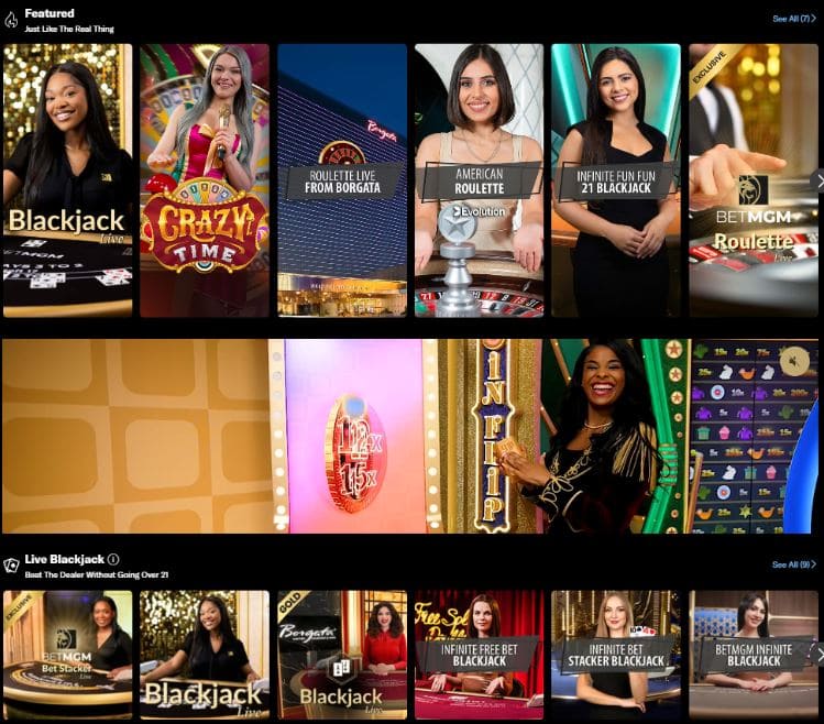 Payout Casino Live Dealer