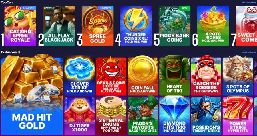 Spree Sweepstakes Casino