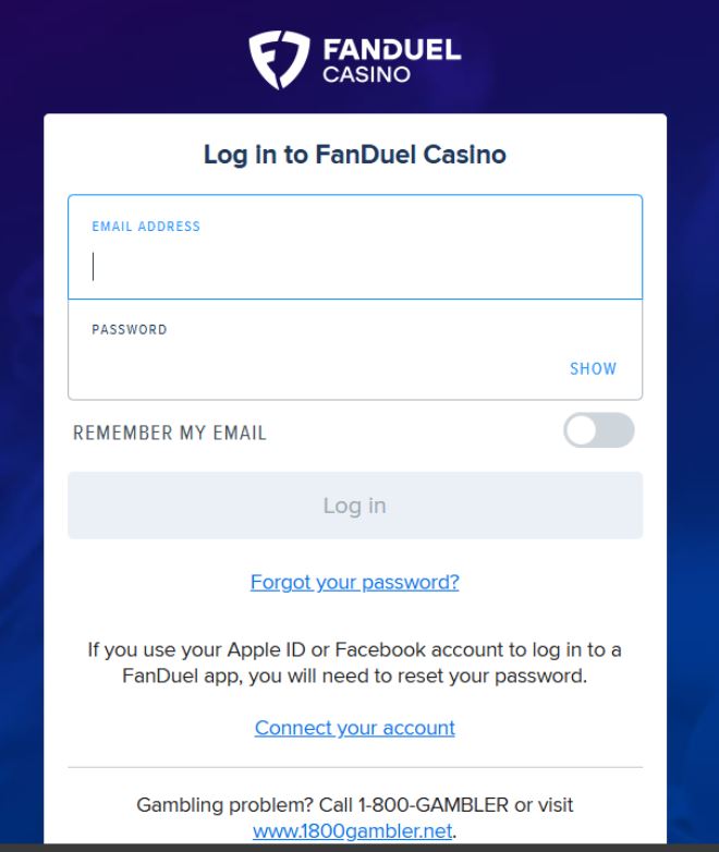 Fanduel Casino Promo Code Log In