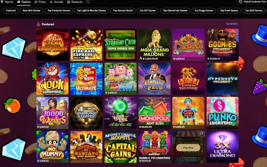 BetMGM Casino Games