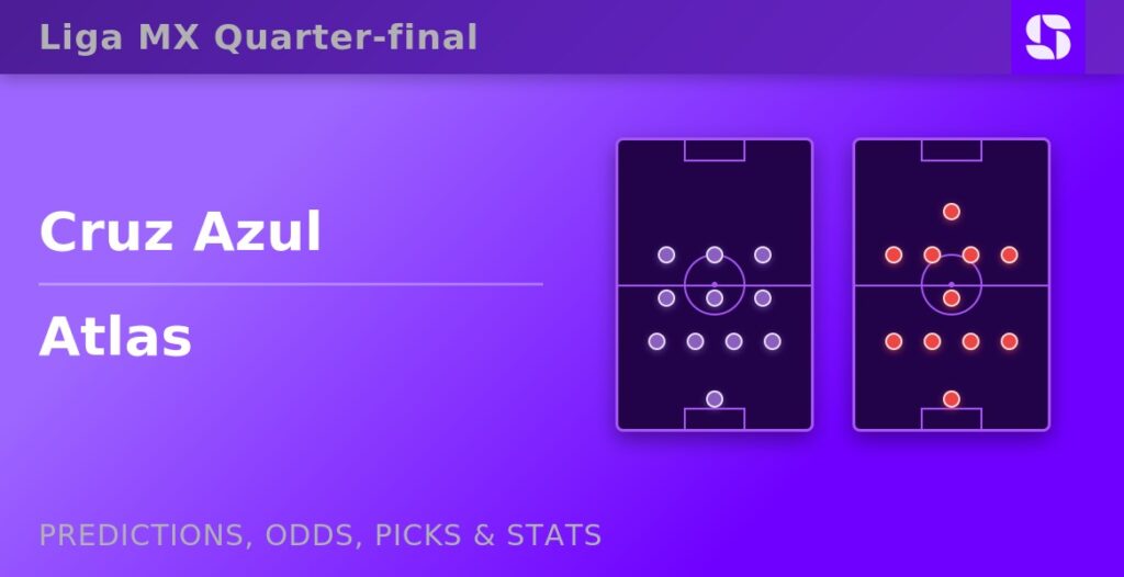 Cruz Azul vs Atlas - Liga MX Quarter-final