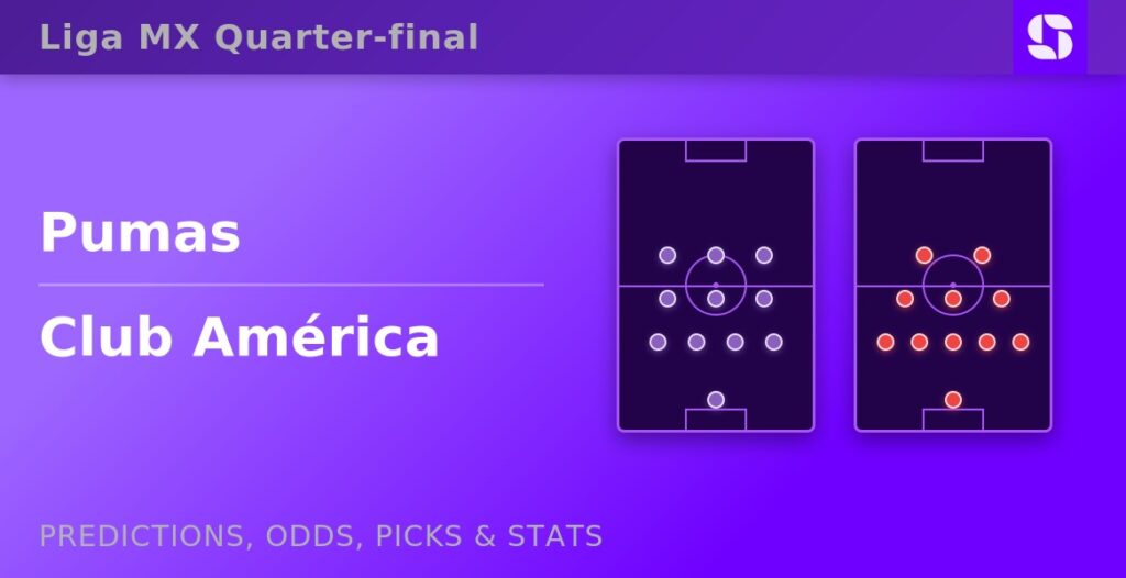 Pumas vs Club America - Liga MX Quarter-final