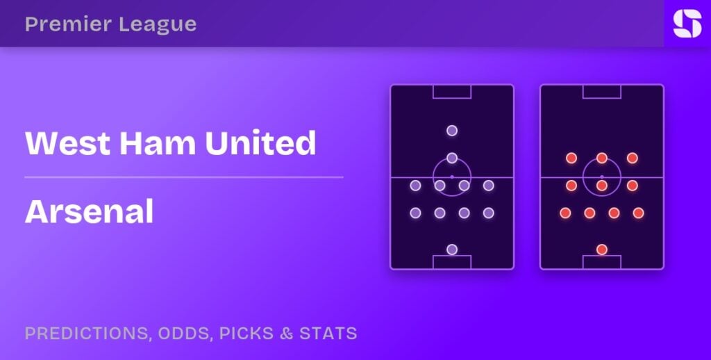 West Ham vs Arsenal: Predictions, odds, picks & stats