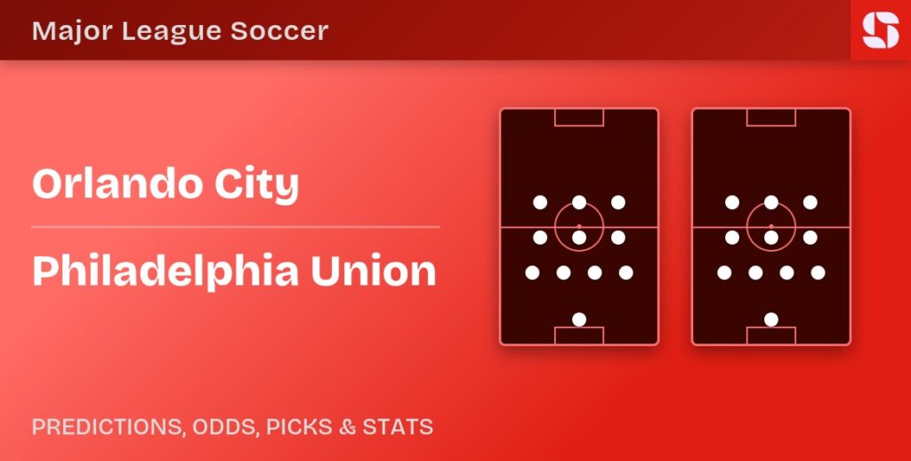 Orlando City vs Philadelphia Union formations