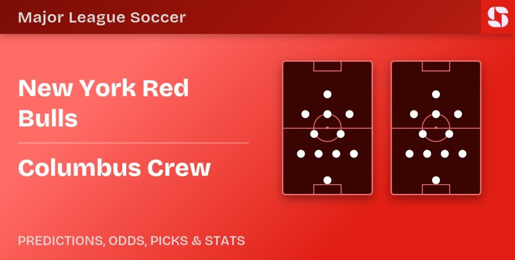 New York Red Bulls vs Columbus Crew formations