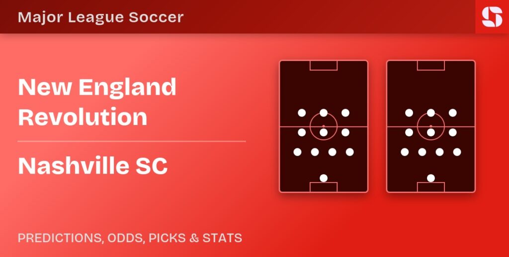 New England Revolution vs Nashville SC formations