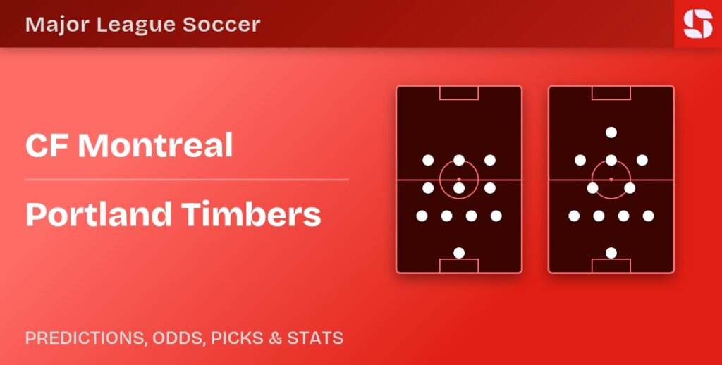 CF Montreal vs Portland Timbers formations