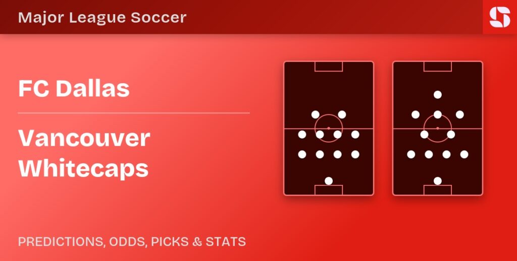 FC Dallas vs Vancouver Whitecaps formations
