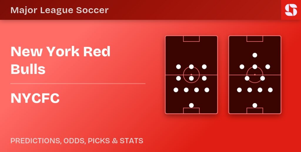 New York Red Bulls vs NYCFC formations