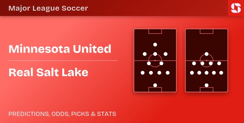 Minnesota United vs Real Salt Lake prediction predicted XI banner