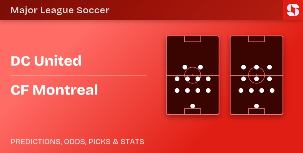DC United vs CF Montreal prediction predicted XI banner