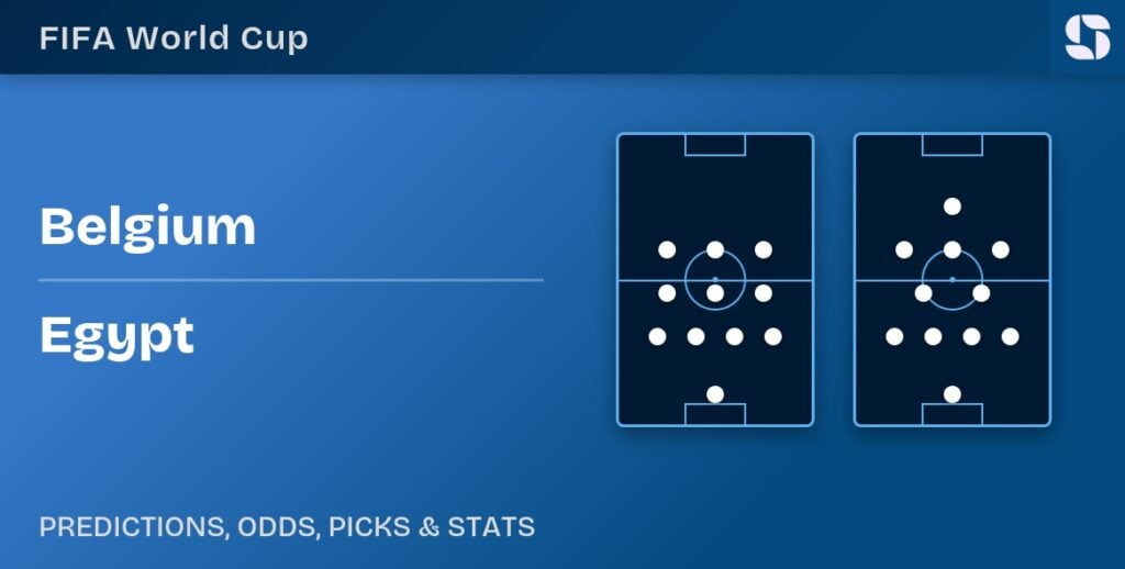 Belgium vs Egypt prediction World Cup 2026 predicted lineups