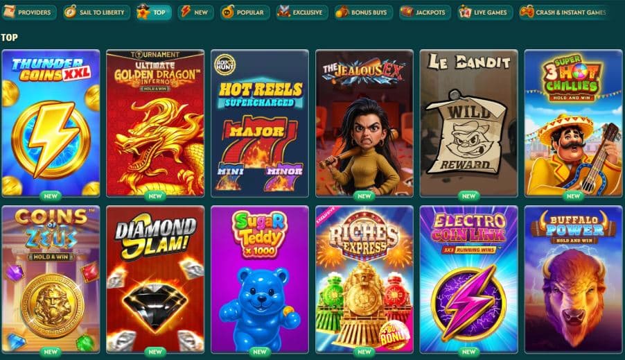 Big Pirate Casino Games