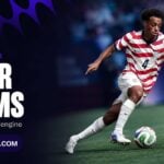 Tyler Adams in action for the USMNT ahead of the World Cup 2026
